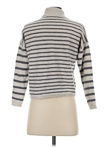 Madewell Stripe-Play Mockneck Pullover Sweater (view 2)