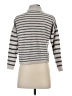 Madewell Stripes Gray Turtleneck Sweater Size XS - photo 2