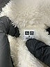 Uniqlo 100% Polyester Solid Ivory Faux Fur Jacket Size S - photo 6