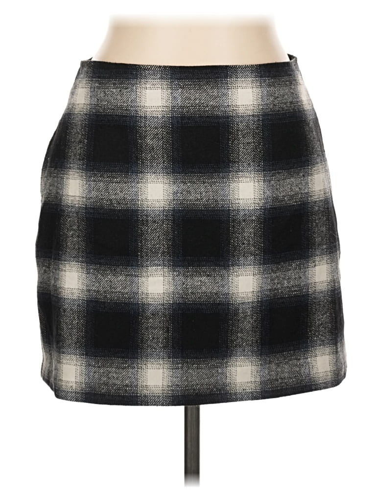 Pre-owned Papaya Casual Skirt In Black