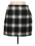 Papaya Plaid Black Casual Skirt Size 12 - photo 2