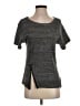 J Brand Gray Short Sleeve Top Size XS - photo 1