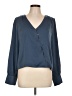Current Air Blue 3/4 Sleeve Blouse Size L - photo 1