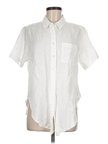 Theory Short Sleeve Button-Down Shirt (view 1)