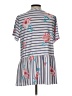 Jodifl Stripes Gray Casual Dress Size L - photo 2