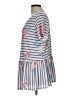 Jodifl Stripes Gray Casual Dress Size L - photo 5