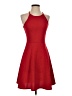 Olivia Rae Solid Red Cocktail Dress Size S - photo 1