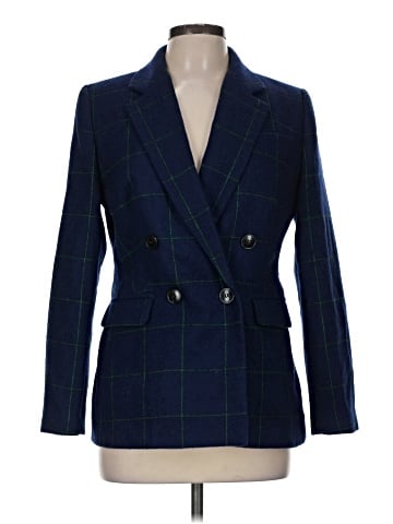 Madewell The Rosedale Blazer in Plaid (view 1)