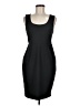 Express Design Studio Solid Black Cocktail Dress Size 8 - photo 1