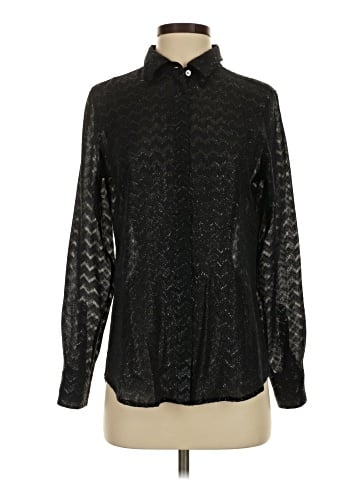 Equipment Long Sleeve Blouse (view 1)