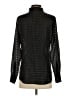 Equipment Chevron-herringbone Black Long Sleeve Blouse Size S - photo 2