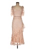 Lulus 100% Polyester Tan Cocktail Dress Size M - photo 1