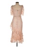 Lulus 100% Polyester Tan Cocktail Dress Size M - photo 2
