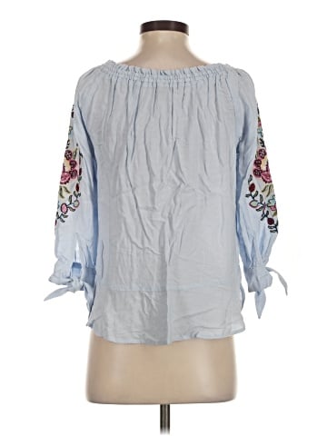 Democracy 3/4 Sleeve Blouse (view 2)