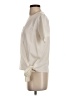 Ann Taylor 100% Polyester Ivory Short Sleeve Blouse Size XS - photo 5
