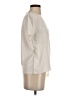 Ann Taylor 100% Polyester Ivory Short Sleeve Blouse Size XS - photo 4