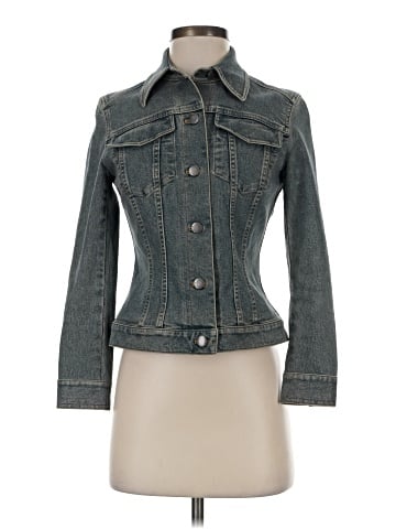 Elie Tahari Denim Jacket (view 1)