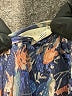 Caslon 100% Viscose Blue 3/4 Sleeve Blouse Size S - photo 7