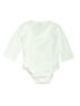 Assorted Brands Solid Ivory Long Sleeve Onesie Size 12-18 mo - photo 1