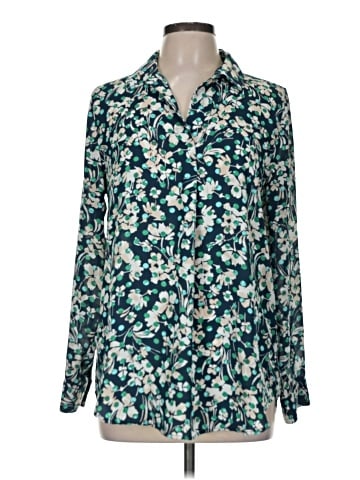 Banana Republic Factory Store Long Sleeve Blouse (view 1)
