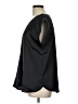 Ann Taylor LOFT 100% Polyester Black Short Sleeve Blouse Size L - photo 5