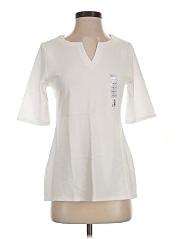 Croft & Barrow 3/4 Sleeve T-Shirt (view 1)