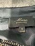 Muse By Marchesa 100% Polyester Metallic Silver Formal Skirt Size 4 - photo 4