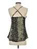 Sen 100% Polyester Animal Print Gray Green Sleeveless Top Size XS (0) - photo 2