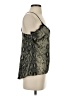 Sen 100% Polyester Animal Print Gray Green Sleeveless Top Size XS (0) - photo 4