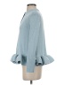 Assorted Brands Blue Long Sleeve Blouse Size S - photo 5