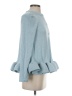 Assorted Brands Blue Long Sleeve Blouse Size S - photo 4