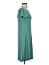 Peruvian Connection Solid Teal Casual Dress Size XS - photo 4