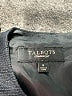 Talbots 100% Silk Solid Black Casual Dress Size 8 - photo 7