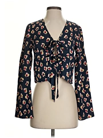 BCBGeneration Long Sleeve Blouse (view 1)