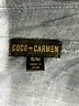 Coco + Carmen Blue Long Sleeve Button-Down Shirt Size S - photo 7