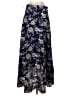 Blue Rain 100% Polyester Paisley Blue Formal Skirt Size S - photo 2