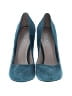 Nine West 100% Leather Teal Heels Size 8 1/2 - photo 2