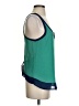 Ezra 100% Polyester Teal Sleeveless Blouse Size S - photo 4