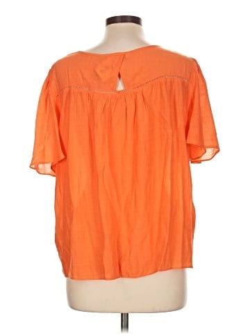 NANETTE Nanette Lepore Short Sleeve Blouse (view 2)