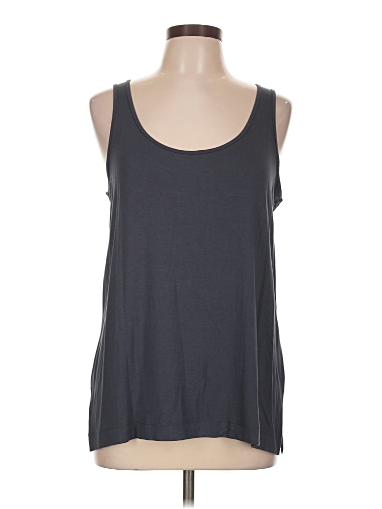Pre-owned Wynne Layers Sleeveless T-shirt In Gray