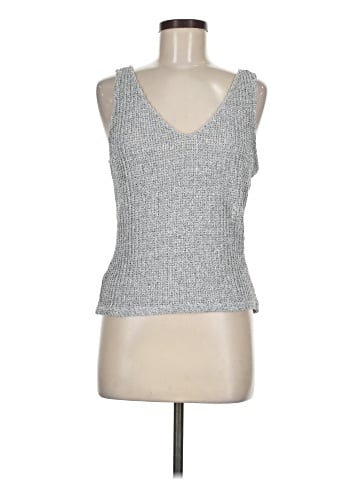 Aqua Sleeveless Top (view 1)