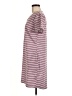 32 Degrees Stripes Burgundy Casual Dress Size M - photo 5