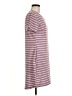 32 Degrees Stripes Burgundy Casual Dress Size M - photo 4