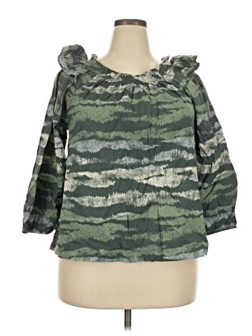 Sonoma Goods for Life 3/4 Sleeve Blouse (view 1)
