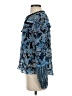 Hale Bob Blue Long Sleeve Blouse Size XS - photo 5