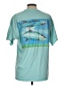 Guy Harvey Solid Teal Short Sleeve T-Shirt Size L - photo 2