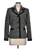Evan Picone Houndstooth Gray Blazer Size 12 Petite - photo 1