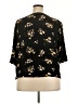 LUQ 100% Rayon Black 3/4 Sleeve Blouse Size XXL - photo 2