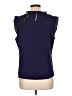 Allegra K 100% Polyester Blue Sleeveless Blouse Size L - photo 2