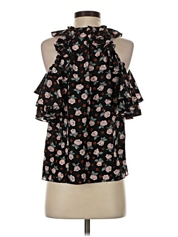 Rebecca Taylor Sleeveless Silk Top (view 2)